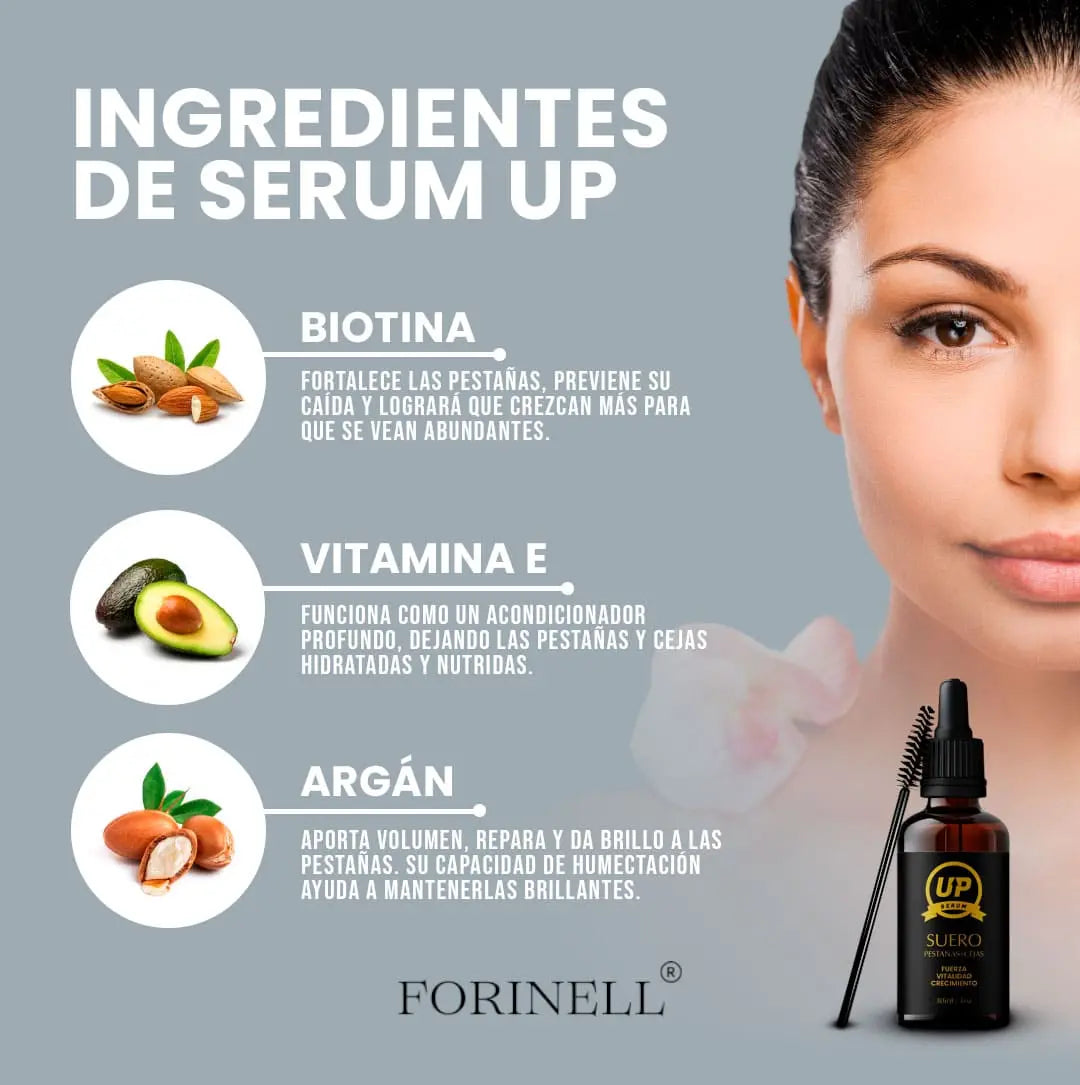 SERUM UP PRO™️ Alargador de pestañas y cejas