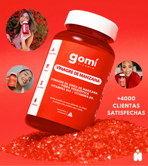 VINAGRE DE MANZANA EN GOMITAS